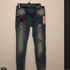 NWT Girls Miss Me Jeans size 8